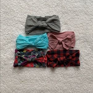 5 baby bling head wraps